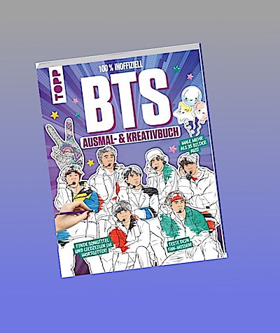 BTS: Das inoffizielle Ausmal- & Kreativbuch