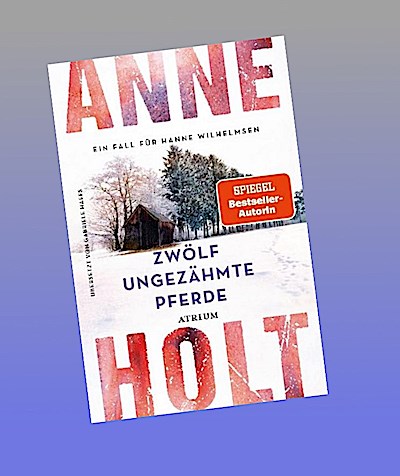Zwölf ungezähmte Pferde