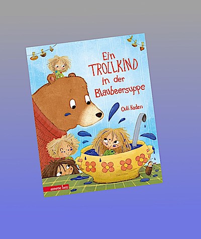 Ein Trollkind in der Blaubeersuppe