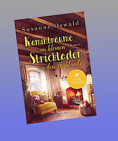 Kaminträume im kleinen Strickladen in den Highlands
