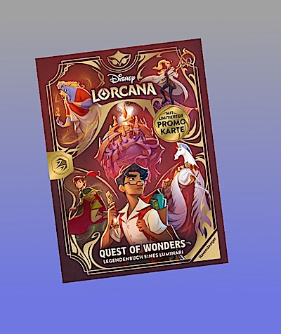 Disney Lorcana - Quest of Wonders. Legendenbuch eines Luminari