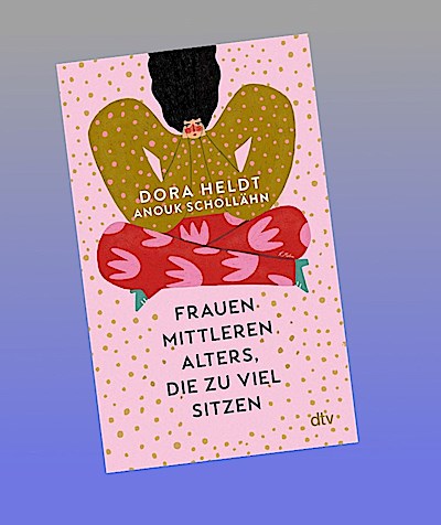 Frauen mittleren Alters, die zu viel sitzen