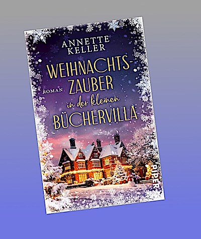 Weihnachtszauber in der kleinen Büchervilla