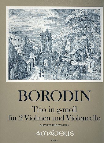 Trio g-Moll : für 2 Violinen und Violoncello Partitur und Stimmen