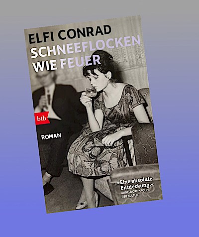 Schneeflocken wie Feuer