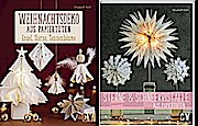 Weihnachtsdeko aus Papiertüten + Sterne & Schneekristalle aus Papiertüten - im Bundle
